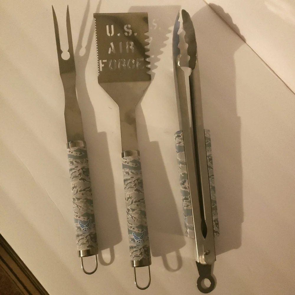 Stainless Steel Grill Cooking Set (3-Piece)